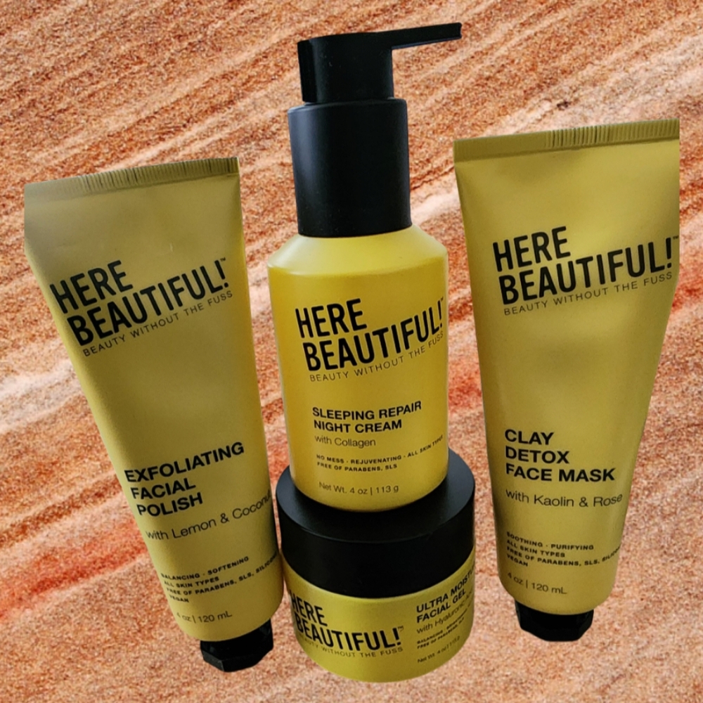 HERE BEAUTIFUL! BEAUTY WITHOUT FUSS 4PIECE!